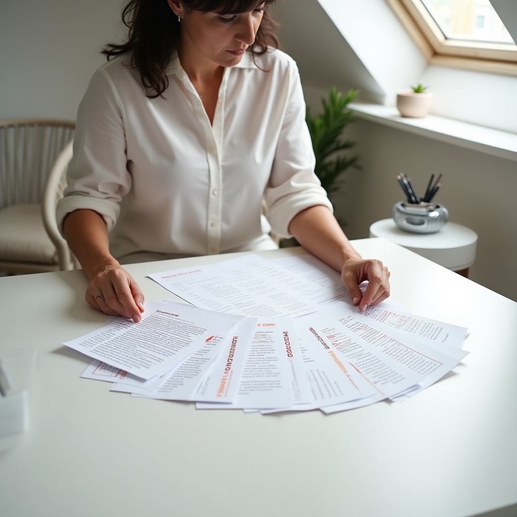 Overview of household finance program materials and structure